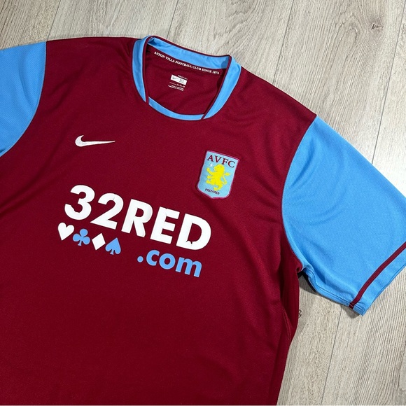 Aston Villa Home Shirt 2007-2008 Season Size XL - Picture 3 of 12